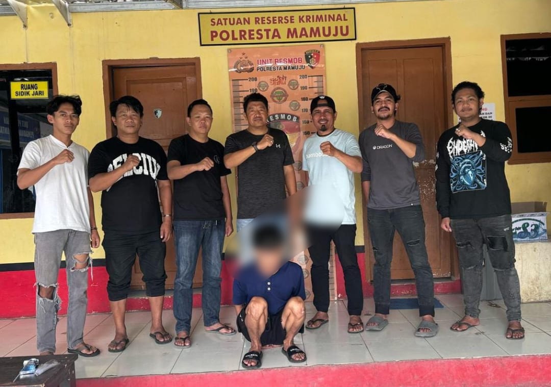 Polisi Tangkap Pencuri Tabung Gas Rumah Makan Parepare di Mamuju