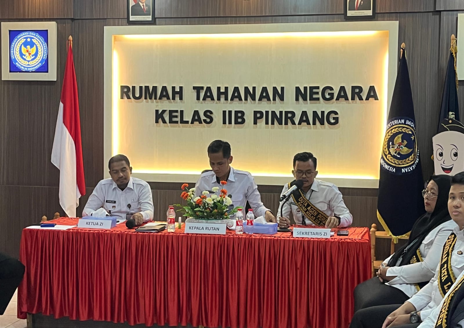 Menuju WBBM 2025, Rutan Pinrang Ikuti Desk Evaluasi dari Tim Penilai Internal Itjen Kemenimipas