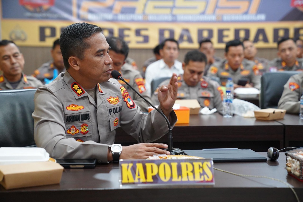 Kapolres Parepare Tegaskan Penindakan Premanisme dan Pemberantasan Penyakit Masyarakat