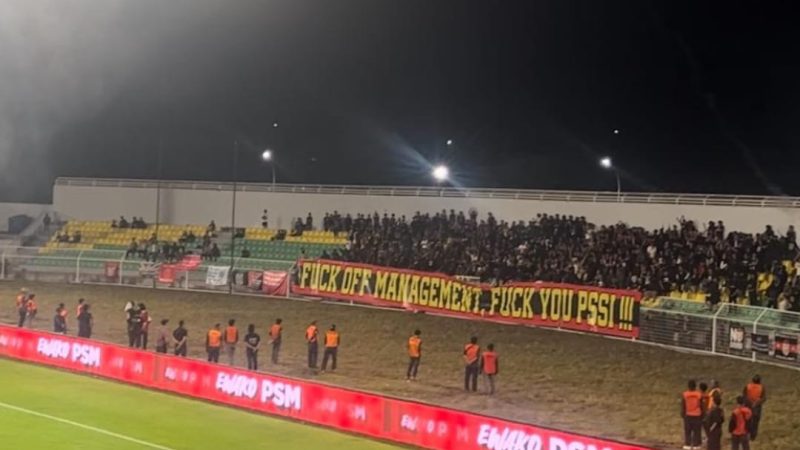 Buntut Pengeroyokan Steward, Polres Parepare Tahan Penanggung Jawab PSM Fans