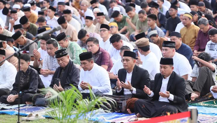 Lapangan Andi Makkasau jadi Pusat Pelaksanaan Salat Iduladha di Parepare