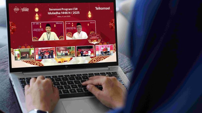 Telkomsel Bagikan Hewan Kurban ke Lebih dari 600 Titik Prioritas di Seluruh Penjuru Indonesia