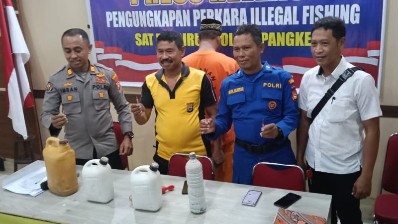 Pelaku Dugaan Pelanggaran Ilegal Fishing di Pangkep Terancam Hukuman Mati