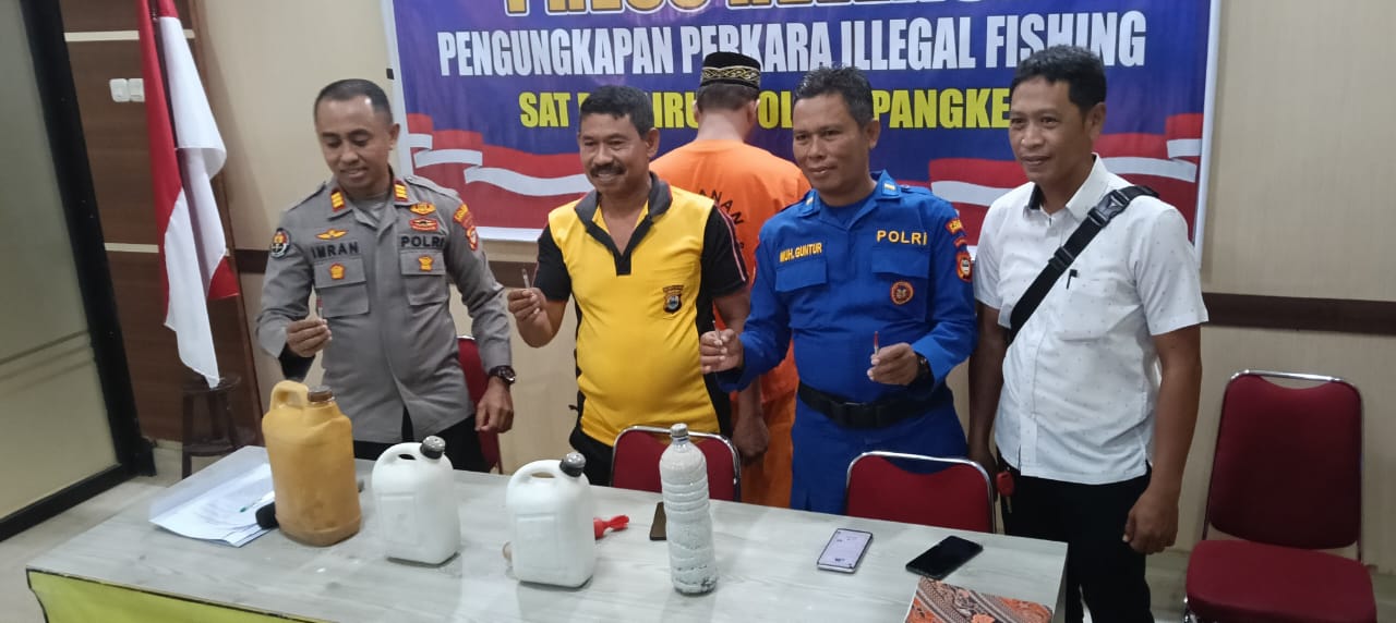 Pelaku Dugaan Pelanggaran Ilegal Fishing di Pangkep Terancam Hukuman Mati