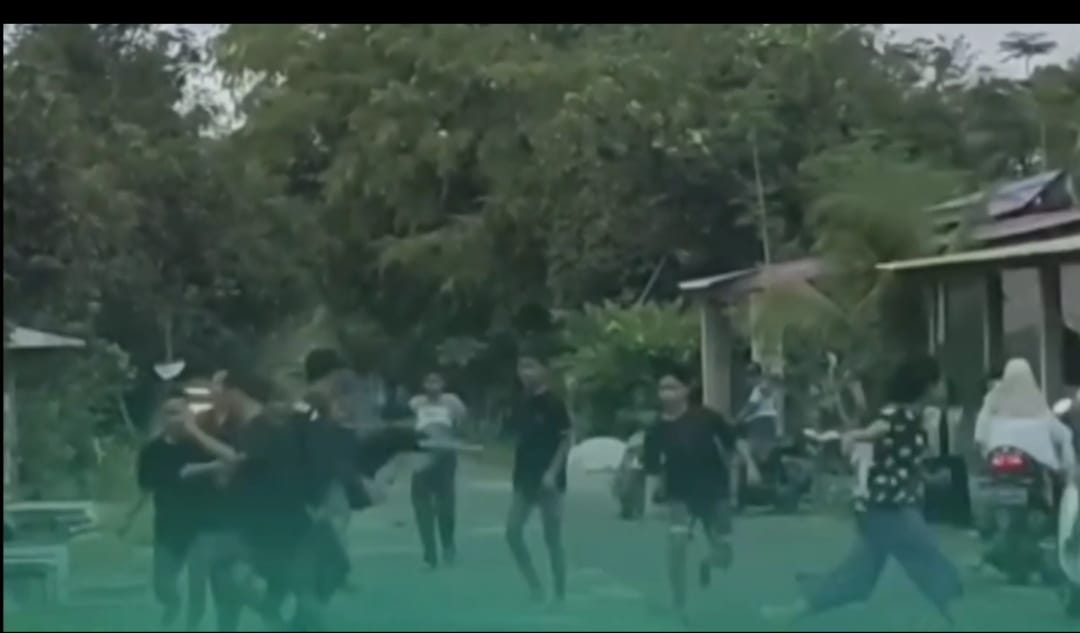 Diduga Saling Tatap, Dua Kelompok Remaja di Pinrang Terlibat Tawuran