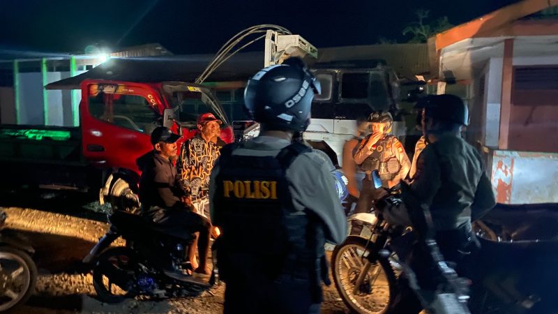 Tangkal Aksi Premanisme, Polres Sidrap Perkuat Patroli KRYD di Titik Rawan