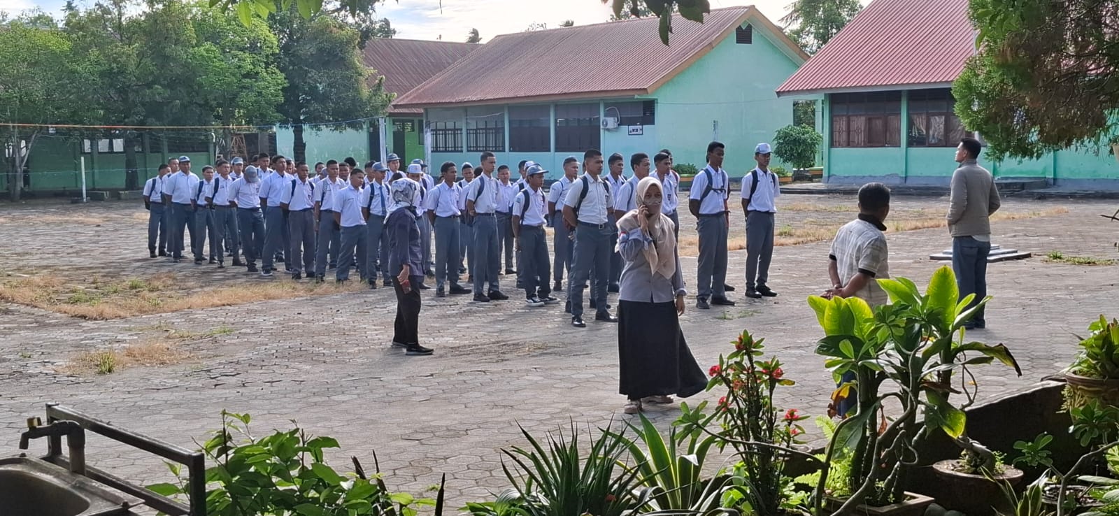 Puluhan Siswa SMAN 2 Pinrang Dibina Khusus