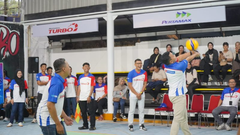 Pertamina Sulawesi Dorong Prestasi dan Sportivitas Generasi Muda Sulsel Melalui Turnamen Voli