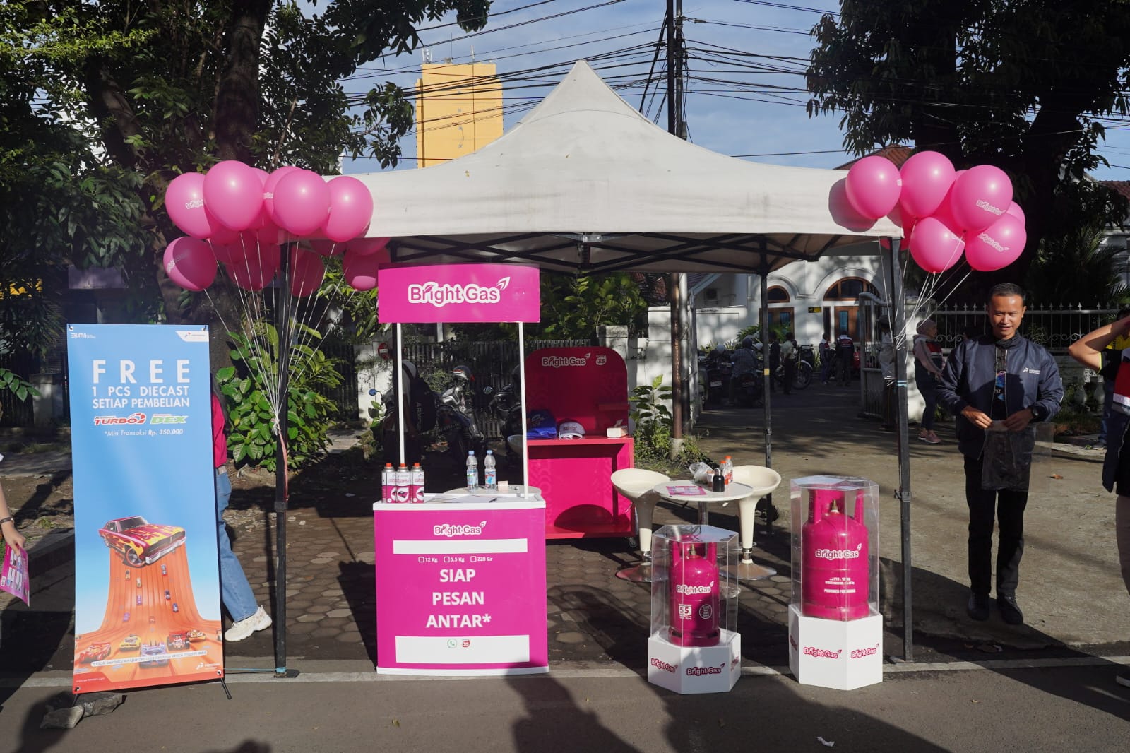 Bright Gas Hadir Rutin di CFD Makassar, Pertamina Sulawesi Tawarkan Layanan Aman dan Praktis