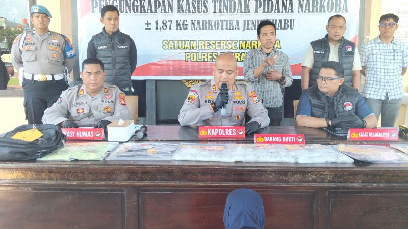Bandar Narkoba Ditangkap Polisi di Pinrang saat Kemas Sabu-Sabu