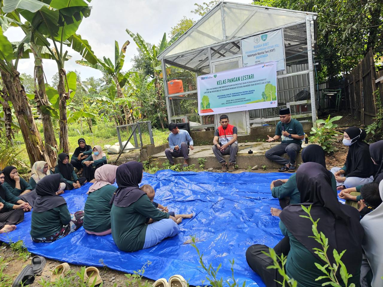 Pertamina Sulawesi Hadirkan Kelas Pangan Lestari, Dorong Ketahanan Pangan dan Ekonomi Keluarga di Maros