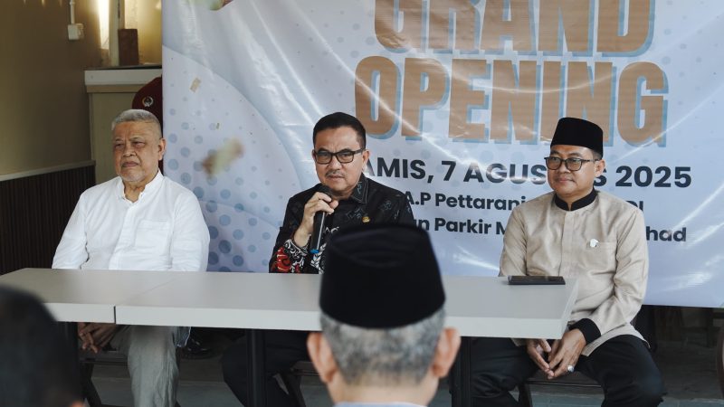 Pemprov Sulsel Dukung Masjid Nurul Jihad Manfaatkan Pelataran Jadi Warkop Pusat Kegiatan Dakwah