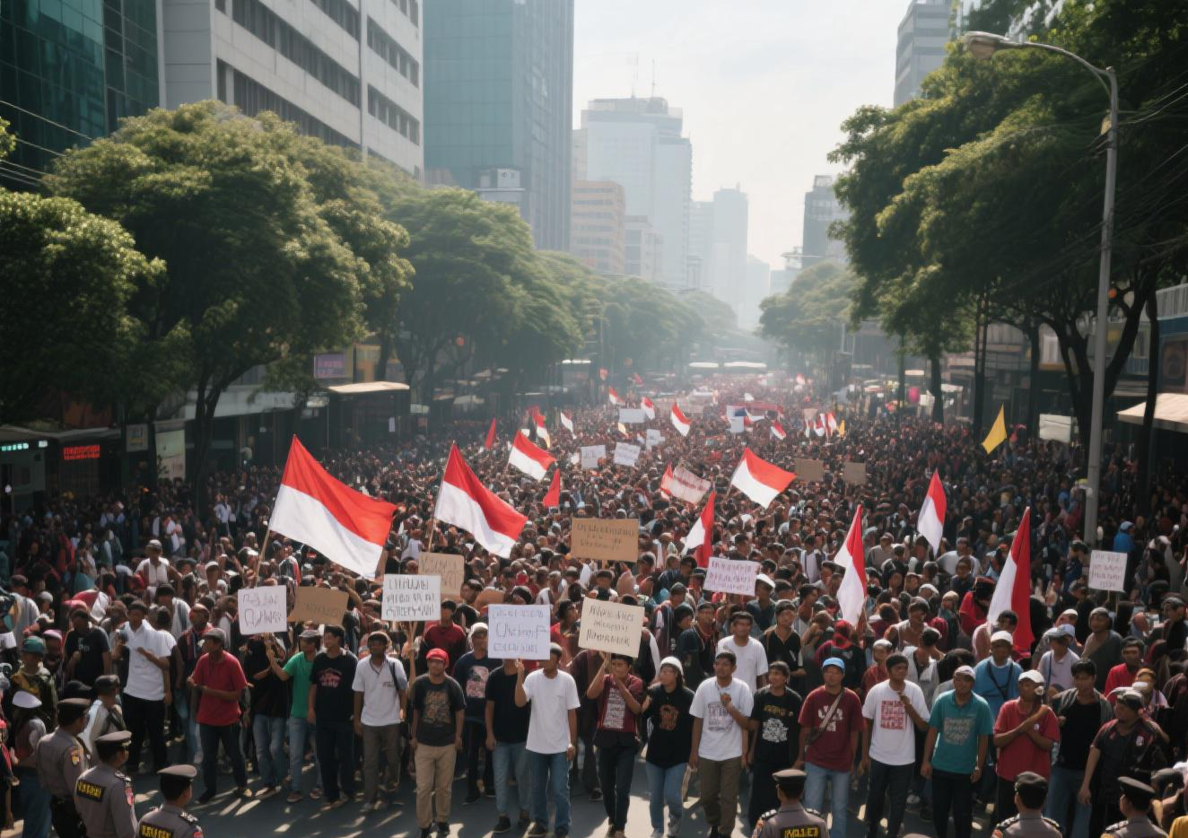 Buntut Ajakan Demo 25 Agustus di Medsos, Komdigi Panggil Tiktok dan Meta