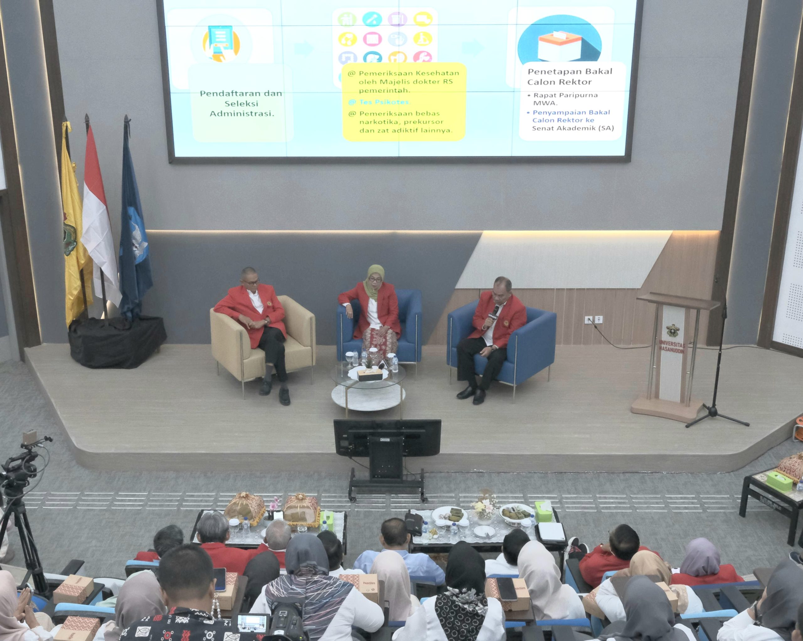 Sosialisasi Pilreg Unhas, 391 Akademisi Diundang Ikut Penjaringan