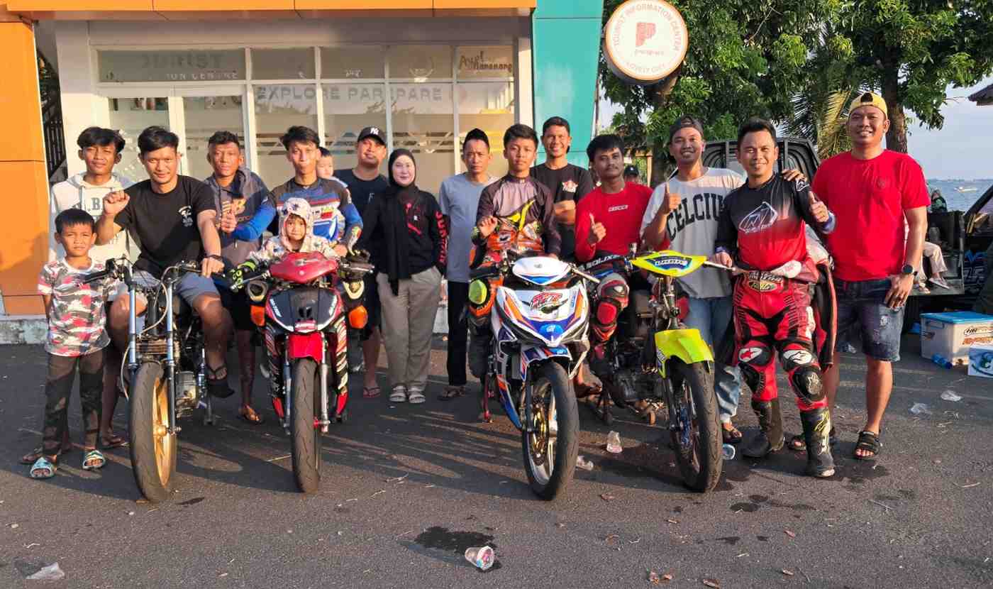 Cabor Balap Motor Parepare Genjot Latihan Fisik Atlet Demi Raih Prestasi Ajang Pra Porprov di Wajo
