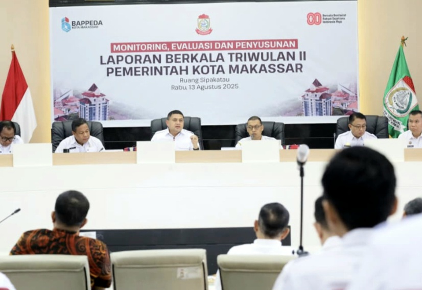 Terkait PAD dan Serapan Anggaran, Wali Kota Makassar Ultimatum OPD