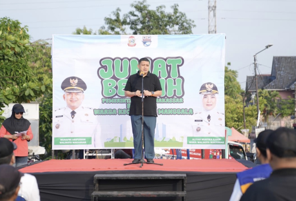 Kembali Galakkan Jumat Bersih, Munafri Arifuddin Turun Langsung di Waduk Tunggu Pampang