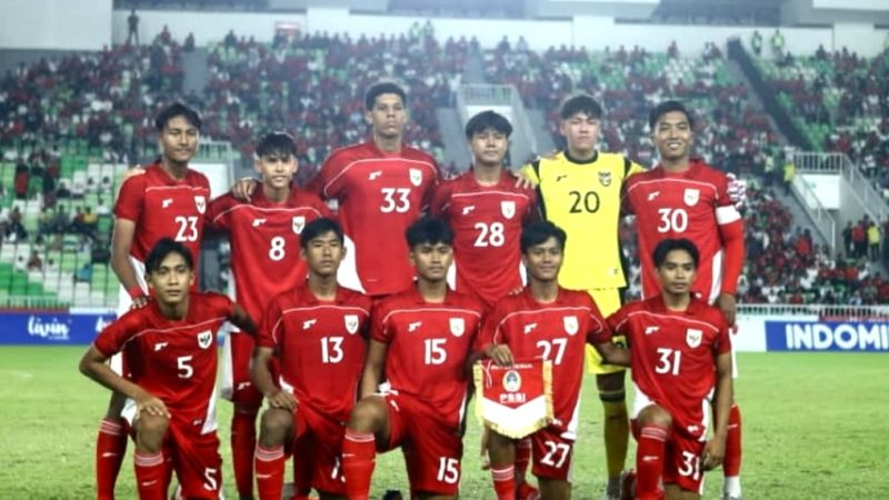 Garuda U-17 Menang 2-0, Tempati Urutan ke-2 Klasemen Piala Kemerdekaan