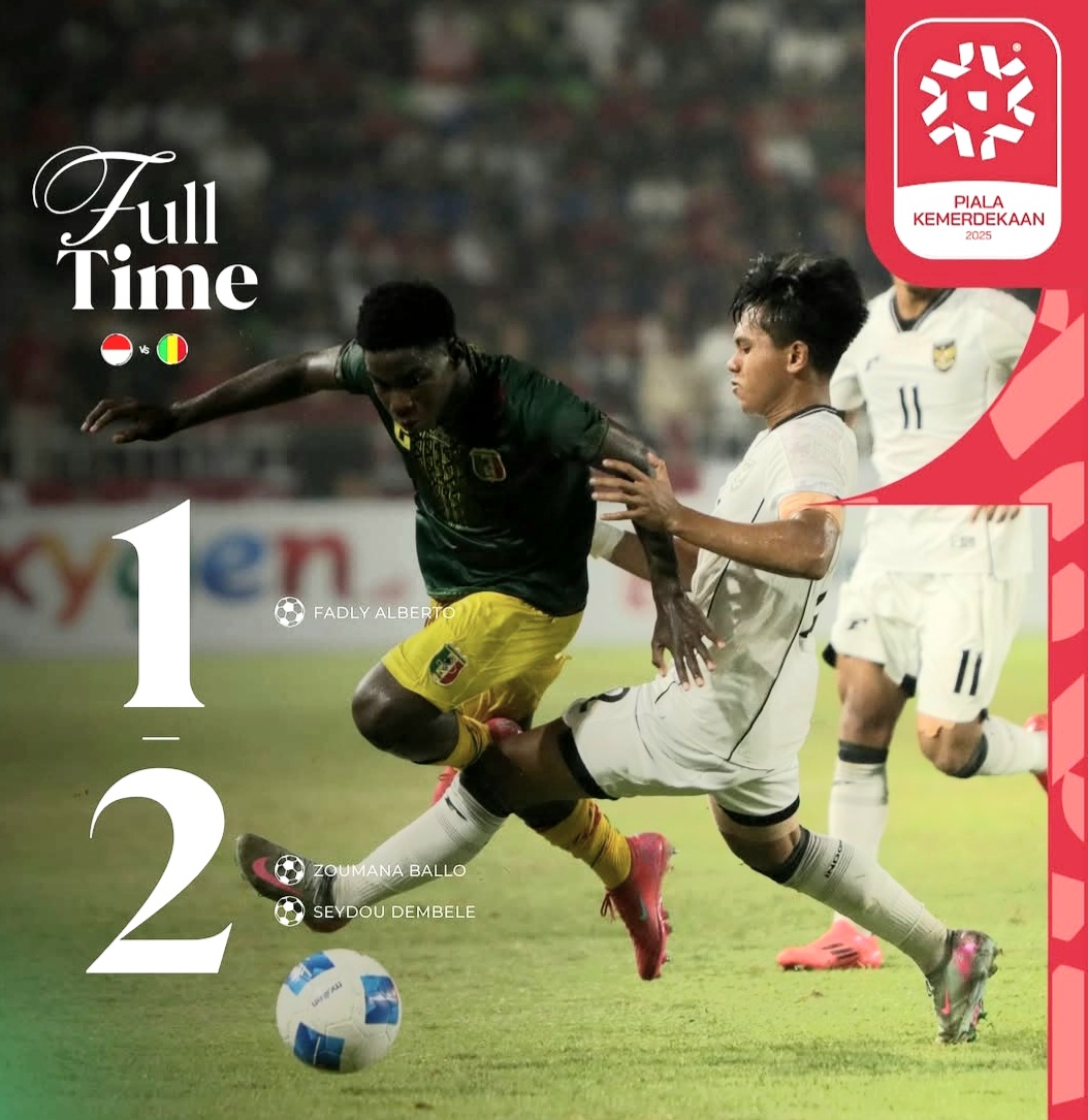 Piala Kemerdekaan: Mali Dominan, Indonesia U17 Runnerup
