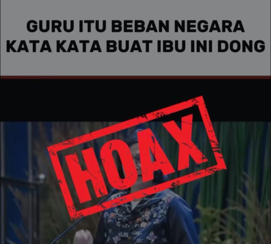 Sri Mulyani Sebut Video Guru Beban Negara Hoax, Itu Deepfake