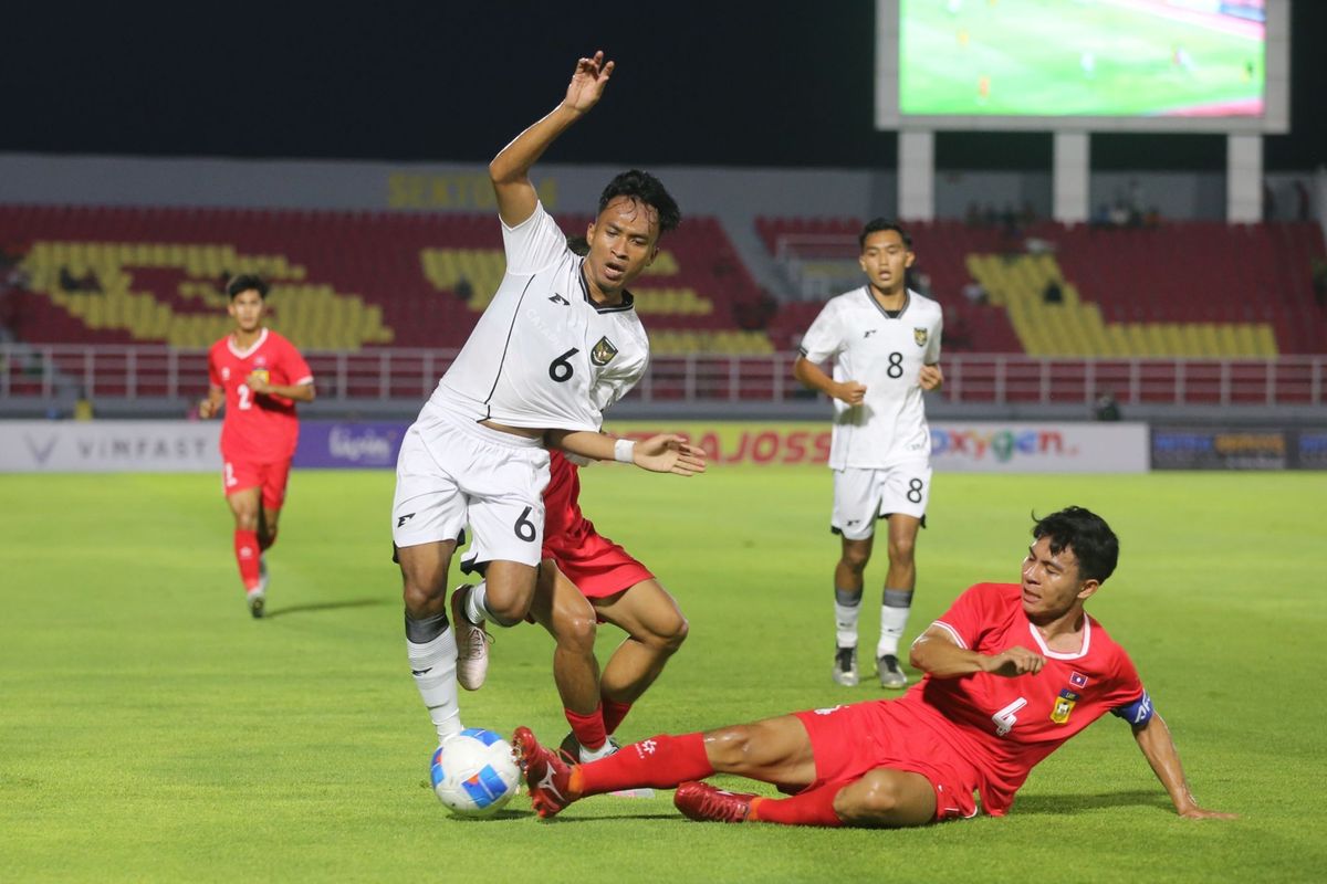 Peluang Tak Berbuah Gol, Indonesia U23 Ditahan Imbang Laos