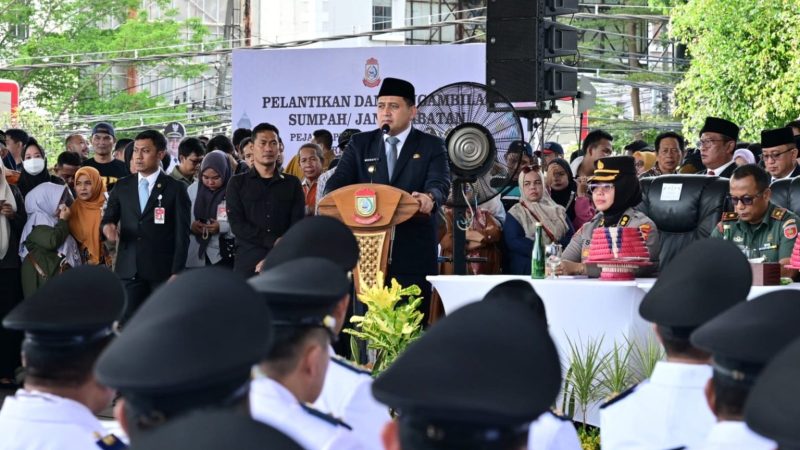 Wali Kota Makassar Kembali Lantik 263 Pejabat Baru