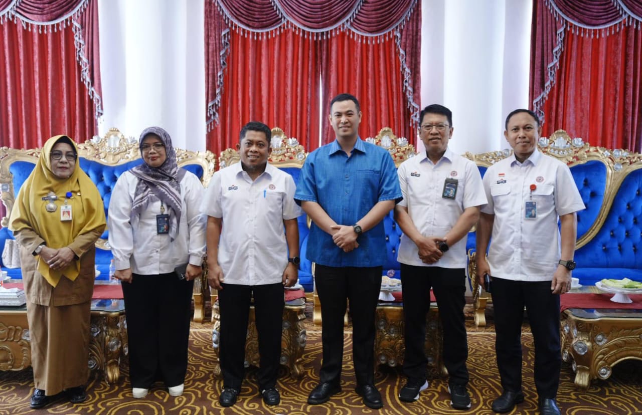 Dirut Baru Semen Tonasa Silaturahmi dengan Pemkab Pangkep, Ketemu Bupati dan Wabup