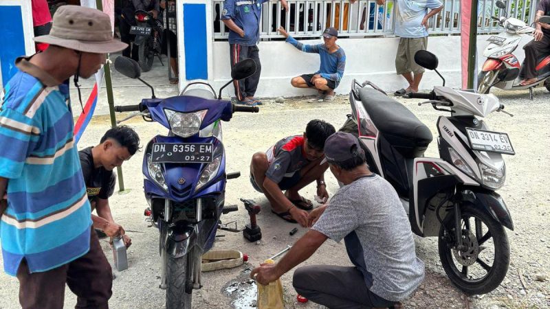 Pertamina Sulawesi dan Pertamina Lubricants Gelar Program Ganti Oli Gratis untuk Korban Gempa Bumi di Poso