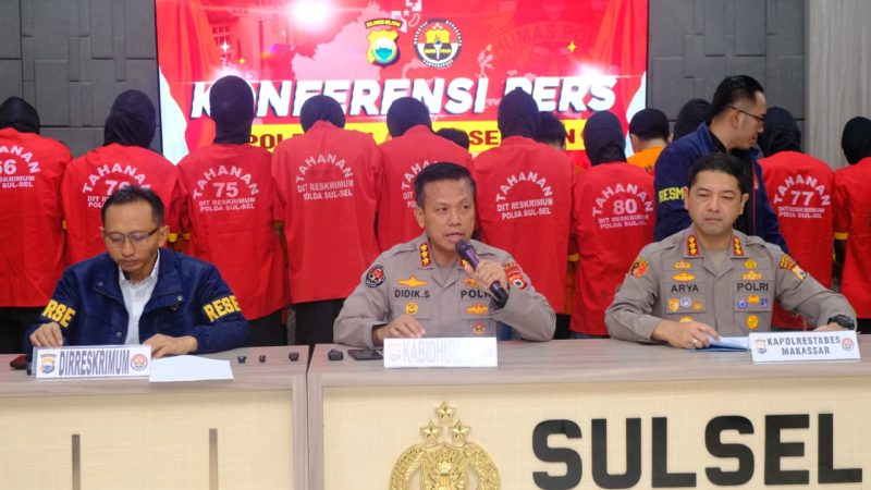 Polda Gelar Rilis Kasus Pembakaran Kantor DPRD Sulsel dan Kota Makassar, Tetapkan 29 Tersangka