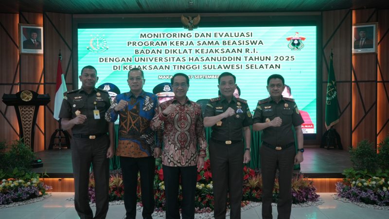 Pastikan Kualitas SDM, Badan Diklat Kejaksaan RI dan Unhas Gelar Monev Beasiswa Program S3