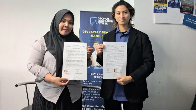 PT Decimal Education Center Teken MoU dengan EYSA Language Center