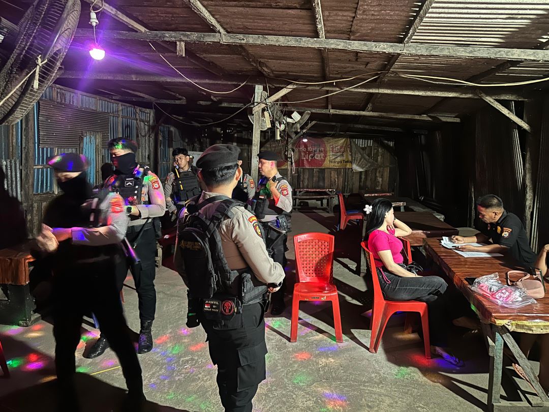 Sat Samapta Polres Parepare Laksanakan Cipta Kondisi, Sasar Penjualan Miras Ballo