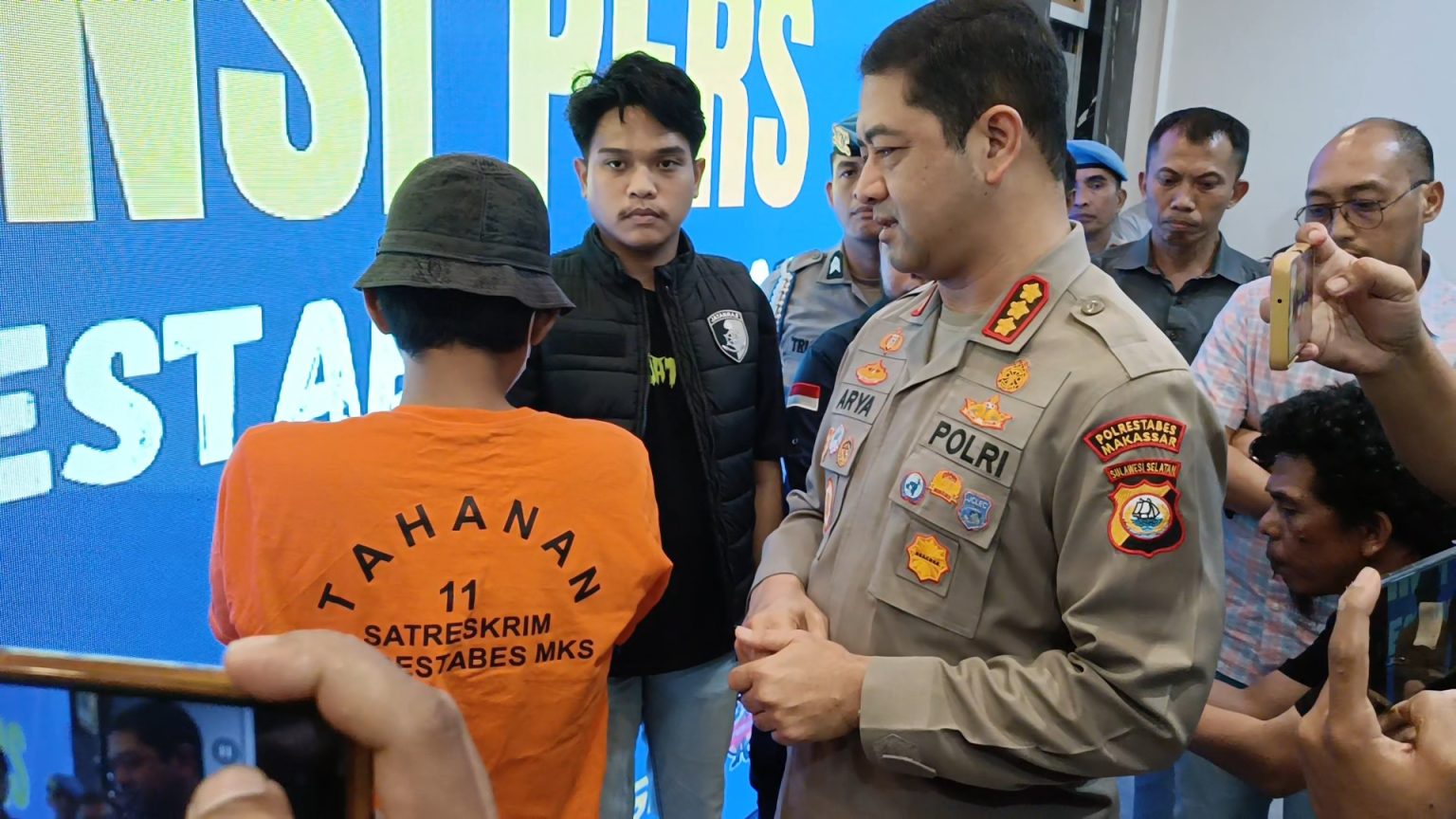 Polrestabes Makassar Tangkap Seorang Pria Bejat, Tega Hamili Anak Sendiri