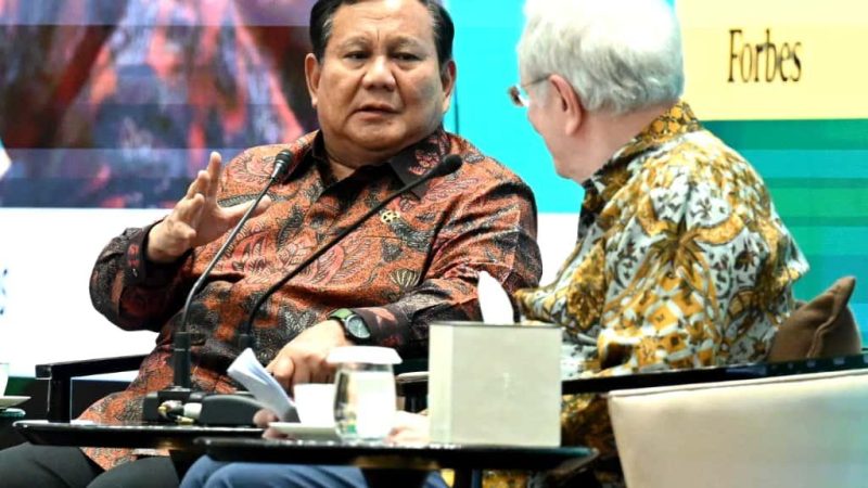 Di Forbes Global CEO Conference, Presiden Prabowo Ungkap Alasannya Kukuh Lanjutkan Program MBG