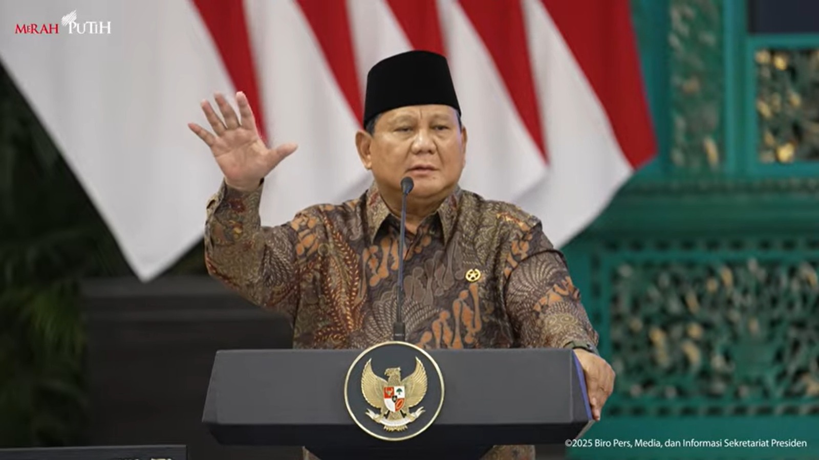 Presiden Prabowo Sebut Mentan Amran Capai Target Swasembada Dalam Satu Tahun