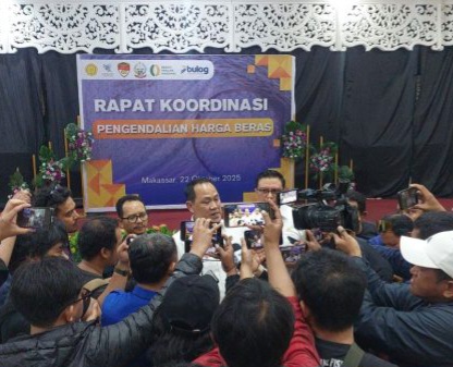 Satgas Pangan Sulsel Pastikan Beras Aman Dari Kecurangan