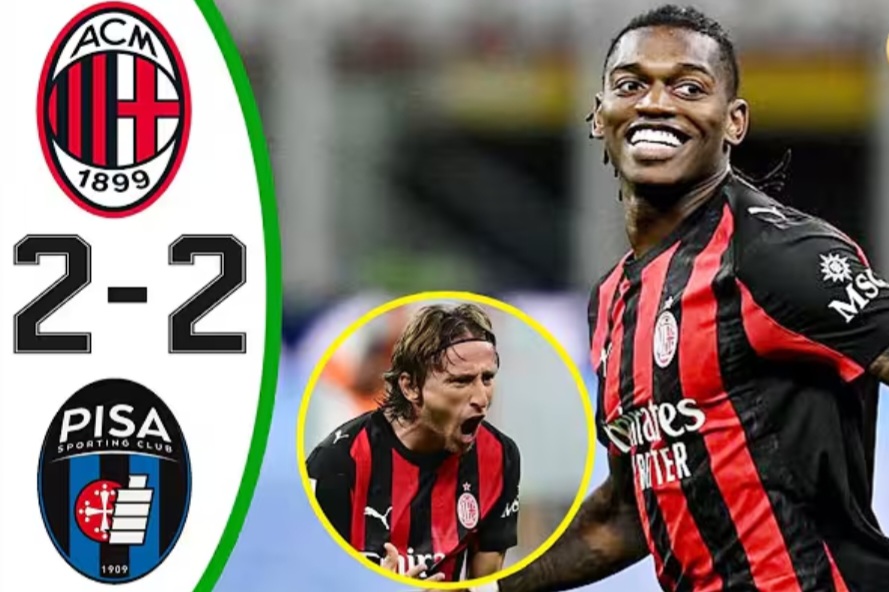 AC Milan Nyaris Kalah, Posisi Puncak Klasemen Terancam