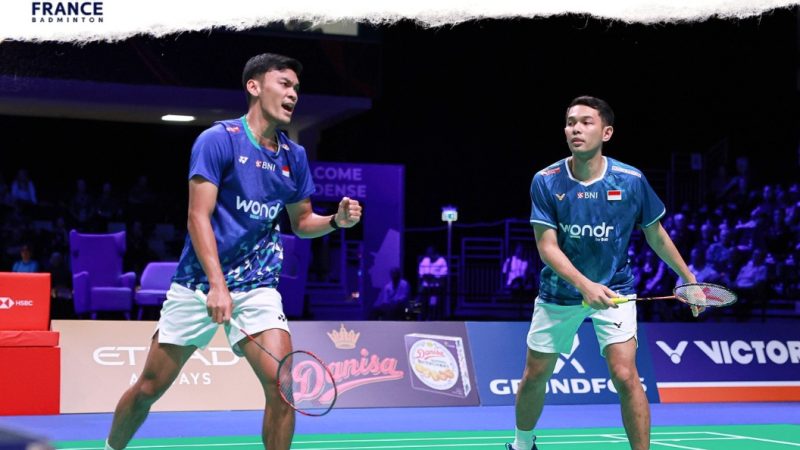 Fajar Fikri Puas Tutup Yonex french Open 2025 Dengan Runner Up