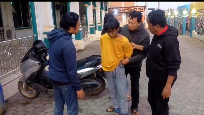 Nyamuk Asal Sulbar Nyuri Motor Majikan di Pinrang, Diringkus Polisi di Sidrap