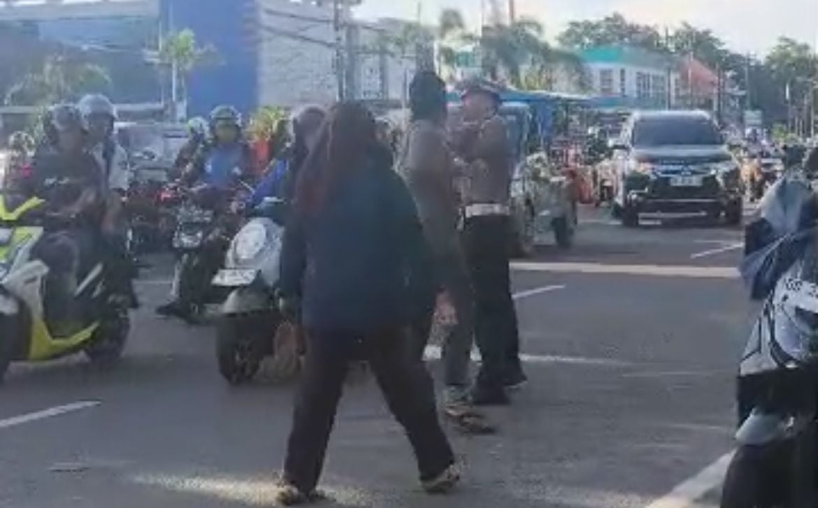 Pria Tanpa Helm yang Ngamuk ke Polisi di Maros Diamankan, Terancam Kena Pasal