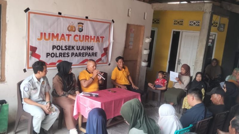 Jumat Curhat Polsek Ujung, Kembali Hadirkan BPJS dan Jasa Raharja, Berikan Informasi Bermanfaat bagi Warga