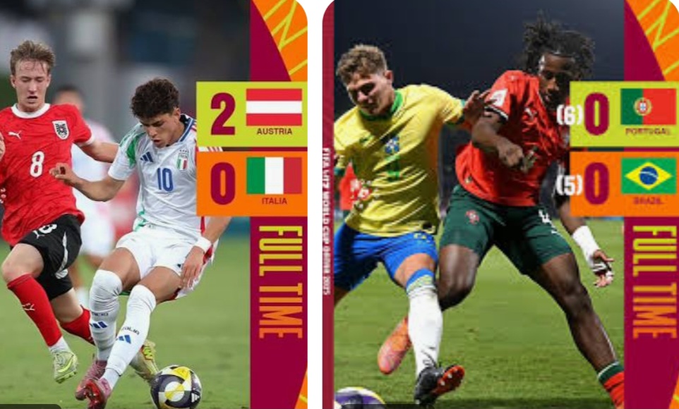 Singkirkan Brazil dan Italia, Portugal-Austria ke Final Piala Dunia U-17