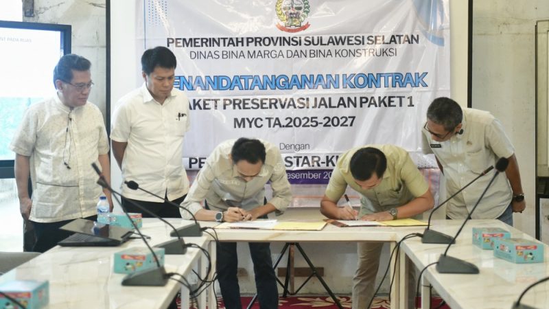 Jalan Hertasning Makassar Masuk Kontrak Multi Years Pemprov Sulsel