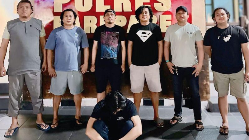 Resmob Polres Parepare Amankan Pelaku Penganiayaan Pengendara Motor