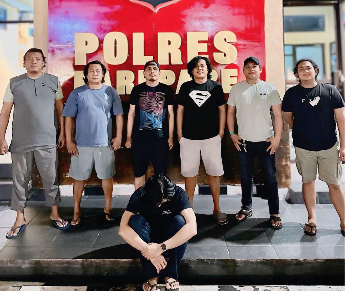 Resmob Polres Parepare Amankan Pelaku Penganiayaan Pengendara Motor
