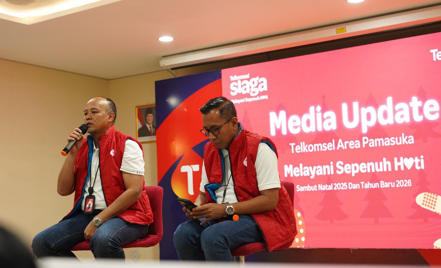 Telkomsel Pamasuka Melayani Sepenuh Hati di Natal 2025 & Tahun Baru 2026