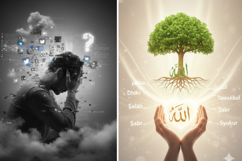 Fenomena “Vibes Check”: Membedah Kecemasan (Anxiety) dan Penyembuhan (Healing) dalam Perspektif Islam