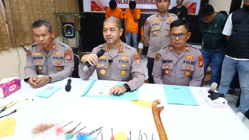 Ancam Polisi Pakai Busur, Geng Motor Ditindak Tegas