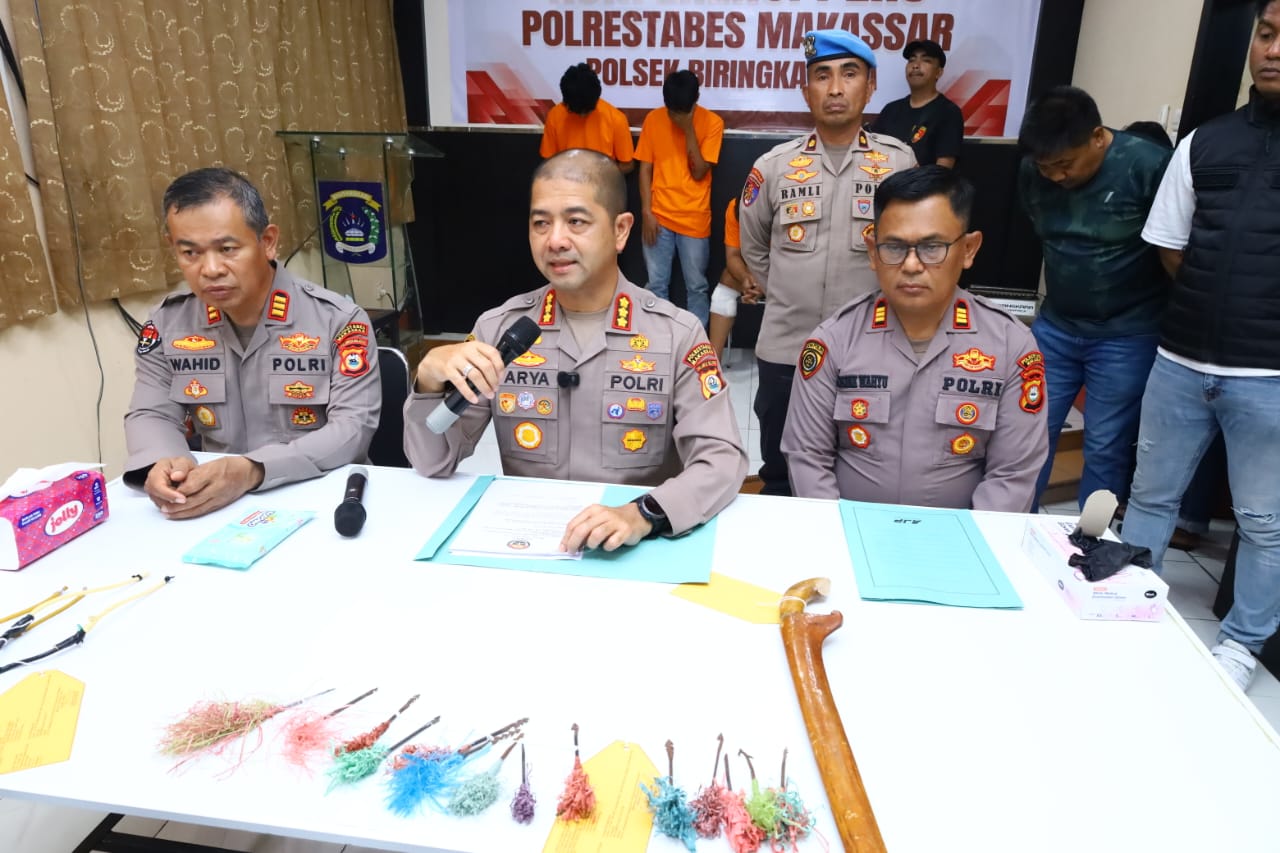 Ancam Polisi Pakai Busur, Geng Motor Ditindak Tegas