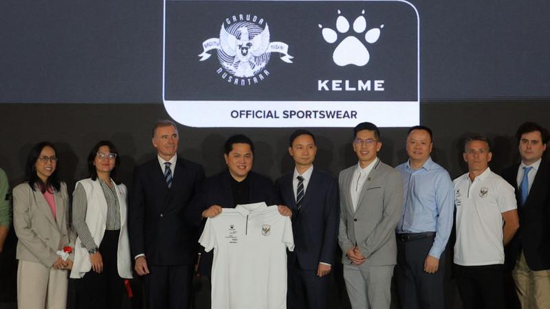 Kelme Resmi Jadi Sponsor Apparel Baru Timnas Indonesia